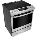  Germain Larivière 30-inch Slide-in Electric Range with True European Convection Technology GE PCS940YMFS -Final sale - Floor sample IMAGE 5