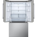  LG 36-inch, 26.5 cu. ft. Counter-Depth French 3-Door Refrigerator LF27NCH10S IMAGE 2