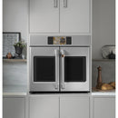  Couleur_Acier inoxydable --  Café 30 inch, 5.0 cu. ft. Built in Single Wall Oven with True European Convection IMAGE 4