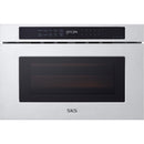  Germain Larivière 24-inch, 1.2 cu.ft. Built-in Microwave Drawer with Sensor Cooking SKS SKSMD2401S - Final sale - Floor sample IMAGE 1