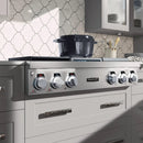  Germain Larivière 36-inch Dual Fuel Built-in Rangetop with Induction Technology SKS SKSRT360SIS- Finale sale - Floor sample IMAGE 4