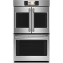  Couleur_Acier inoxydable --  Café 30 inch, 10.0 cu. ft. Built in Double Wall Oven with True European Convection IMAGE 1