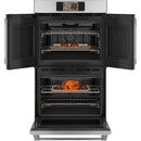  Couleur_Acier inoxydable --  Café 30 inch, 10.0 cu. ft. Built in Double Wall Oven with True European Convection IMAGE 3