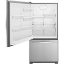  Germain Larivière 30-inch, 18.6 cu. ft. Bottom Freezer Refrigerator WHIRLPOOL WRB329LFBM - Final sale - Floor sample IMAGE 2