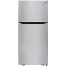  Germain Larivière 30-inch, 20.2 cu.ft. Freestanding Top Freezer Refrigerator with Smart Diagnosis™ LG LTCS20020S - Final sale - Floor sample IMAGE 1