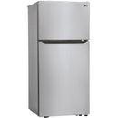  Germain Larivière 30-inch, 20.2 cu.ft. Freestanding Top Freezer Refrigerator with Smart Diagnosis™ LG LTCS20020S - Final sale - Floor sample IMAGE 2