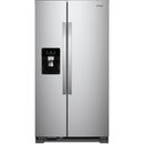  Germain Larivière 33-inch, 21.0 cu. ft. Side-By-Side Refrigerator WHIRLPOOL WRS321SDHZ- Final sale - Floor sample IMAGE 1