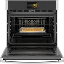  Germain Larivière 30-inch, 5 cu. ft. Built-in Single Wall Oven with Convection GE PTS7000SNSS -Final sale - Floor sample IMAGE 4