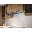  Zephyr 36-inch Monsoon I Series Hood Insert AK9234CS-CA IMAGE 2