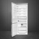  Smeg 28-inch, 16.3 cu. ft. Freestanding Bottom Freezer Refrigerator with Inverter Compressor BM27ULX IMAGE 2