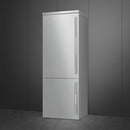  Smeg 28-inch, 16.3 cu. ft. Freestanding Bottom Freezer Refrigerator with Inverter Compressor BM27ULX IMAGE 3