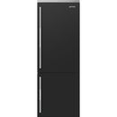  Couleur_Noir --  Smeg 28 inch, 16.3 cu. ft. Freestanding Bottom Freezer Refrigerator with Inverter Compressor IMAGE 1