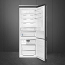  Couleur_Noir --  Smeg 28 inch, 16.3 cu. ft. Freestanding Bottom Freezer Refrigerator with Inverter Compressor IMAGE 2