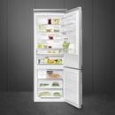  Smeg 28-inch, 16.3 cu. ft. Freestanding Bottom Freezer Refrigerator with Inverter Compressor BM27URX IMAGE 6