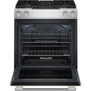  KitchenAid 30-inch Dual-Fuel Range with Downdraft Ventilation KSDV730TPS IMAGE 3