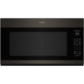  Couleur du fabricant_Acier inoxydable noir -- Whirlpool 30 inch, 2.1 cu. ft. Over The Range Microwave Oven with Sensor Cooking Technology IMAGE 1