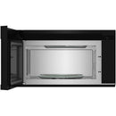  Couleur du fabricant_Acier inoxydable noir -- Whirlpool 30 inch, 2.1 cu. ft. Over The Range Microwave Oven with Sensor Cooking Technology IMAGE 2