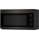  Couleur du fabricant_Acier inoxydable noir -- Whirlpool 30 inch, 2.1 cu. ft. Over The Range Microwave Oven with Sensor Cooking Technology IMAGE 7
