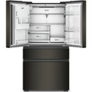  Couleur_Noir inoxydable -- Whirlpool 36 inch, 22 cu. ft. Counter Depth Freestanding French 4 Door Refrigerator with Nugget Ice IMAGE 2