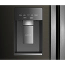  Couleur_Noir inoxydable -- Whirlpool 36 inch, 22 cu. ft. Counter Depth Freestanding French 4 Door Refrigerator with Nugget Ice IMAGE 4