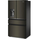  Couleur_Noir inoxydable -- Whirlpool 36 inch, 22 cu. ft. Counter Depth Freestanding French 4 Door Refrigerator with Nugget Ice IMAGE 6