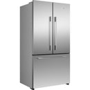  Fisher & Paykel 36-inch, 21.6 cu. ft. Freestanding French 3-Door Refrigerator with Precision Fit RF210ADX1 IMAGE 4
