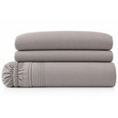  Germain Larivière 4-piece sheet set 4-piece 220-thread count Ciment Grey queen sheet set IMAGE 1