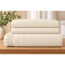  Taille_Très grand -- 4-piece 220-thread count Vanilla King sheet set IMAGE 4