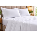  Germain Larivière 4-piece sheet set 4-piece 220-thread count white Twin sheet set IMAGE 3