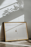 AMBER HILLS, Œuvre sur toile étirée