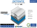 Matelas Mirabel Matelas Roulé Détente à plateau standard
