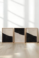 LUXE TRIO (3 Œuvres sur toile étirée)