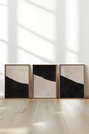 LUXE TRIO (3 Œuvres sur toile étirée)