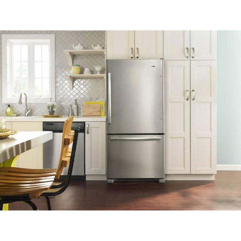 Amana Réfrigérateur à congélateur inférieur de 33 po, 22 pi cu ABB2224BRM - Germain Larivière