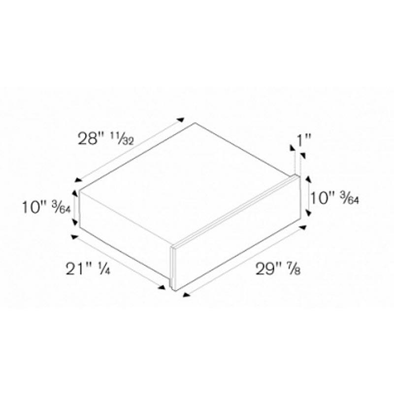 Bertazzoni Tiroir - réchaud de 30 po MAS WD30 X - Germain Larivière