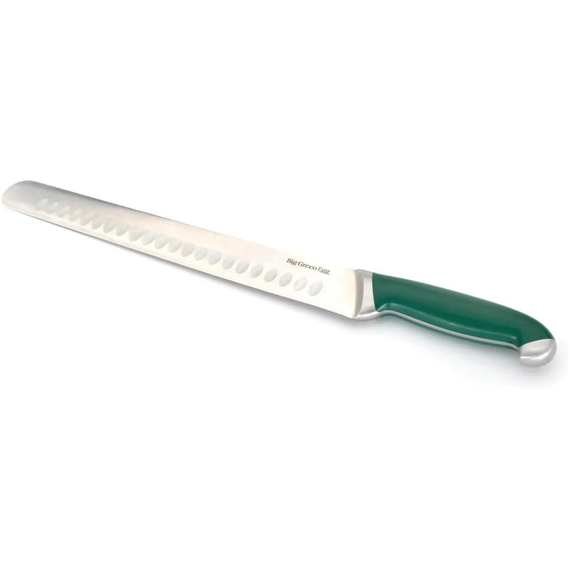 Big Green Egg Couteau à trancher de 12 pouces avec couvercle de protection 128805 - Germain Larivière