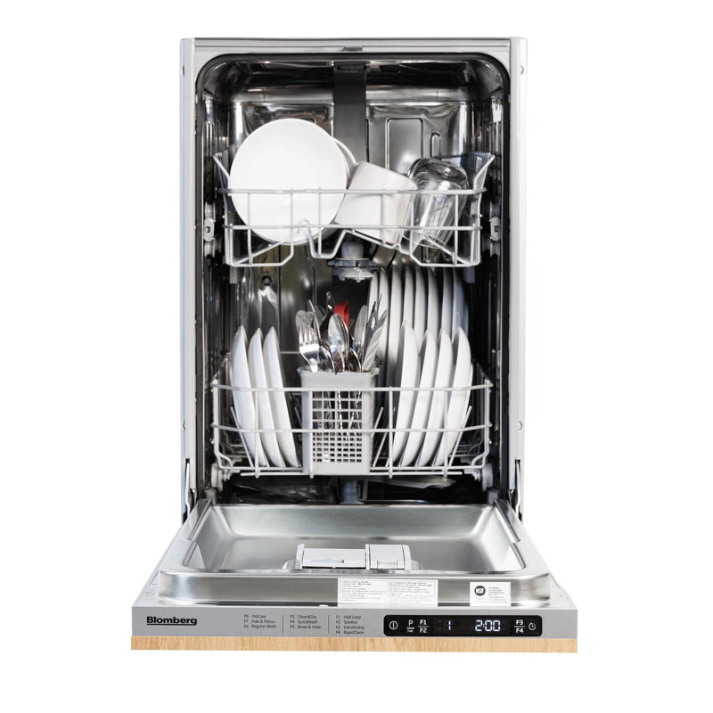 Blomberg Lave - vaisselle intégré de 18 po. avec cuve en acier inoxydable DWS51502FBI - Germain Larivière