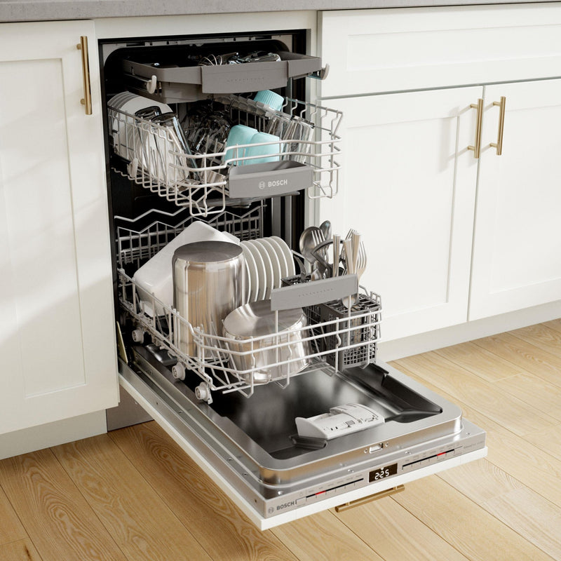 Bosch Entièrement intégré Lave - vaisselle de 18 po avec PrecisionWash® et Home Connect®. SPV68C73UC - Germain Larivière