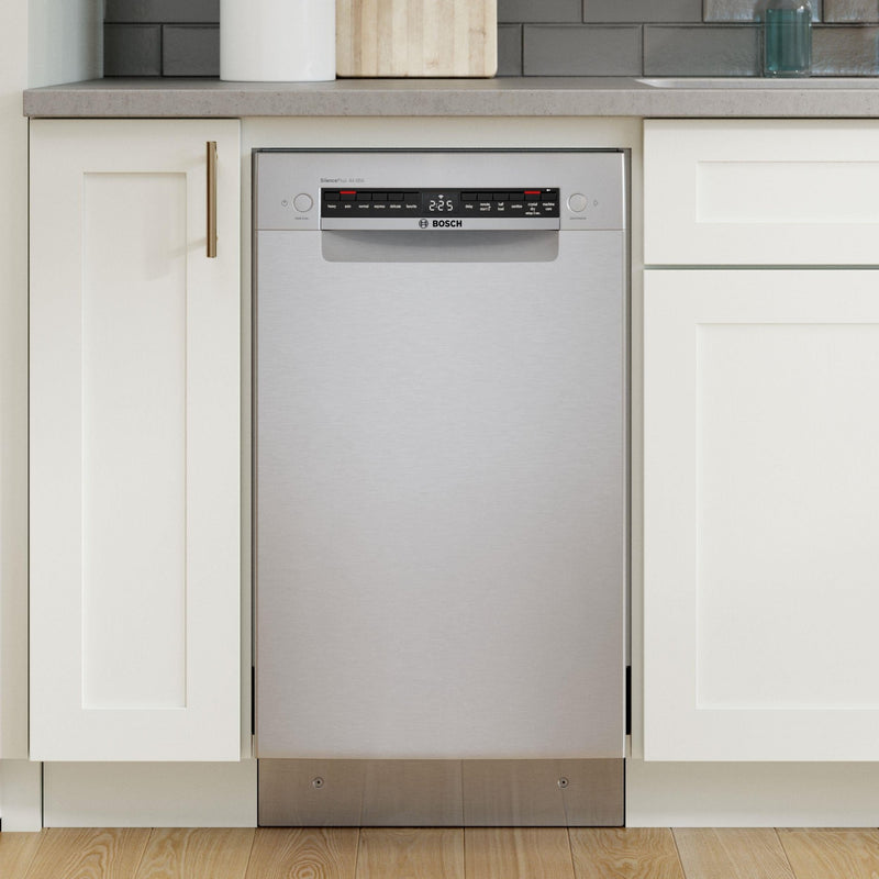 Bosch Lave - vaisselle encastrable, série 800, poignée encastrée de 18 po, conforme à l'ADA. SPE68C75UC - Germain Larivière