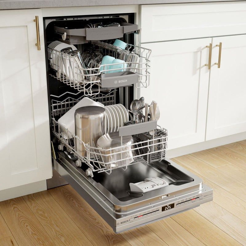 Bosch Lave - vaisselle intégré de 18 po avec CrystalDry™ SPX68C75UC - Germain Larivière