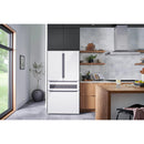 Bosch Réfrigérateur quatre portes avec porte à deux battants à profondeur de comptoir de 36 po., 20,5 pi.cu. avec FlexBar™ B36CL81ENW - Germain Larivière