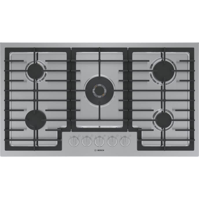 Bosch Table de cuisson encastrée à gaz de 36 pouces NGM8659UC/01 - Germain Larivière