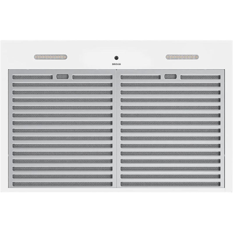 Broan Hotte de cuisinière Glacier série GLA3 sous le cabinet de 30 pouces GLA3304WW - Germain Larivière