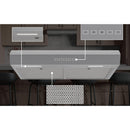 Broan Hotte de cuisinière sous le cabinet série Mantra MTR2 de 30 pouces MTR2303SS - Germain Larivière