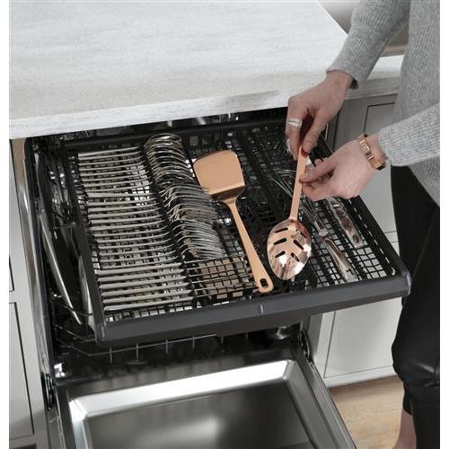 Café Lave - vaisselle intégré de 24 po avec tambour en acier inoxydable CDT875P2NS1 - VENTE FINALE - BOITE OUVERTE - VENDU TEL QUEL - Germain Larivière