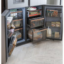 Café Réfrigérateur quatre portes avec porte à deux battants de 36 po, 27,4 pi cu CQE28DM5NS5 - Germain Larivière