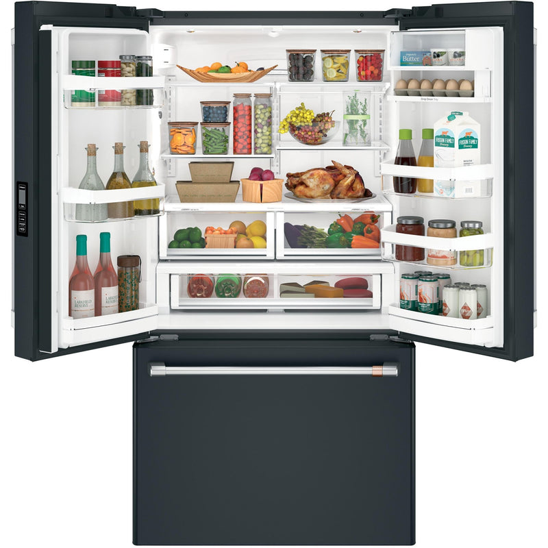 Café Réfrigérateur trois portes avec porte à deux battants à profondeur de comptoir de 36 po, 23,1 pi cu avec connection WiFi CWE23SP3MD1 - VENTE FINALE - MODÈLE DE PLANCHER ST - HYACINTHE - VENDU TEL QUEL - Germain Larivière