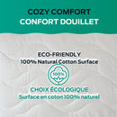 Comerco Protection pour matelas Simple Protège - matelas Purelux - 100% imperméable (Simple) - Germain Larivière