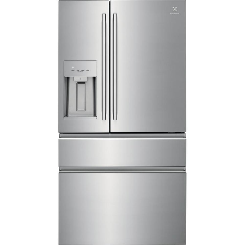 Electrolux Réfrigérateur quatre portes avec porte à deux battants à profondeur de comptoir avec tiroir TempAdapt™ ERMC2295AS VENTE FINALE - MODELE DE PLANCHER ST - HYACINTHE - VENDU TEL QUEL - Germain Larivière