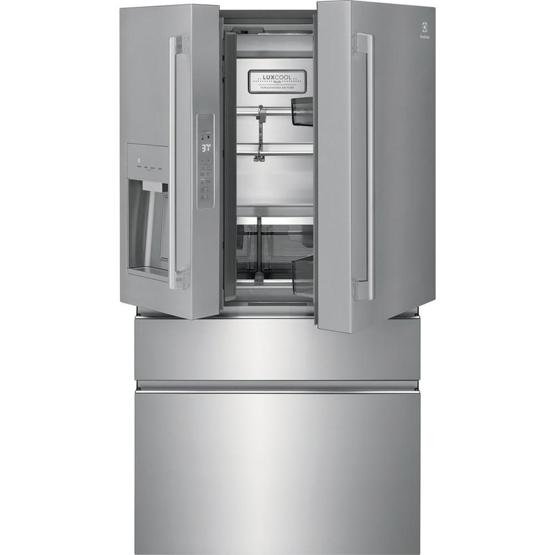 Electrolux Réfrigérateur quatre portes avec porte à deux battants à profondeur de comptoir avec tiroir TempAdapt™ ERMC2295AS VENTE FINALE - MODELE DE PLANCHER ST - HYACINTHE - VENDU TEL QUEL - Germain Larivière
